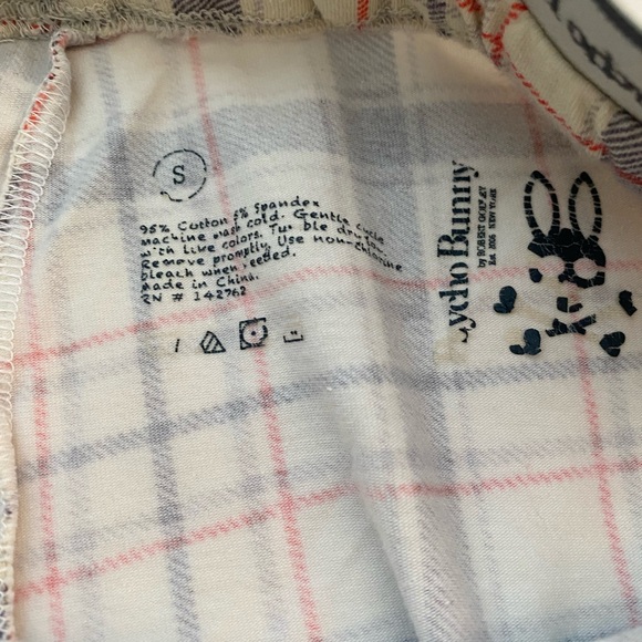 Psycho Bunny plaid pajama pants - Picture 3 of 6